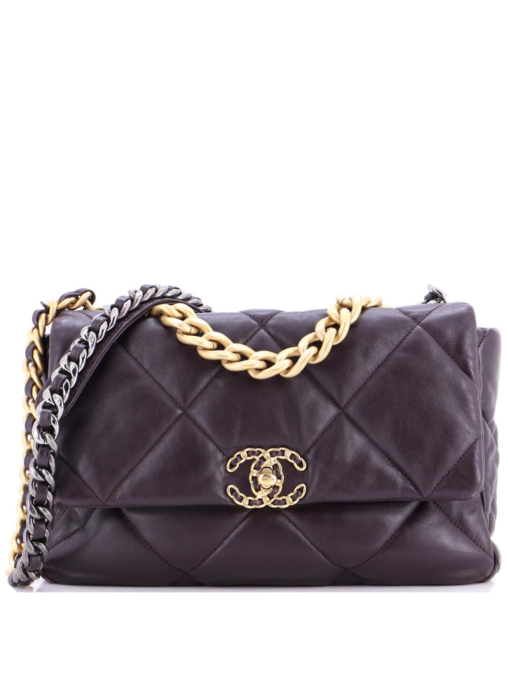 Chanel 19 Flap Bag Quilted Leather #248450C49B